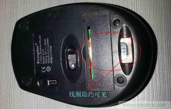 廢物利用，改裝Qi無線充電鼠標