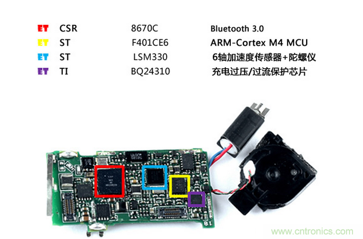 華為智能手環(huán)TalkBand B2拆解分析，時(shí)尚，輕便，觀感極好！