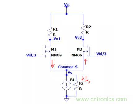 關(guān)于差分輸入電路和共模信號(hào)，差模信號(hào)關(guān)系的理解