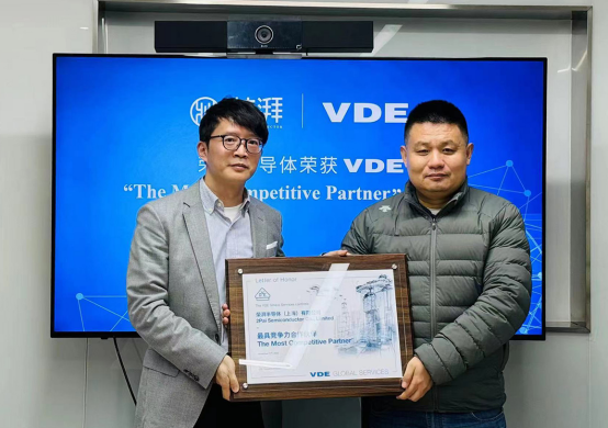 榮耀加冕！榮湃半導體榮獲VDE頒發“最具競爭力合作伙伴獎”